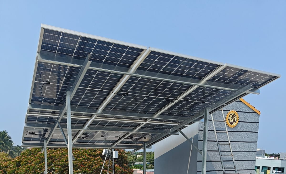 Solar Rooftop Installation - Vijayawada